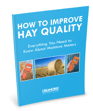How To Improve Hay Quality Measuring Moisture in Hay Delmhorst